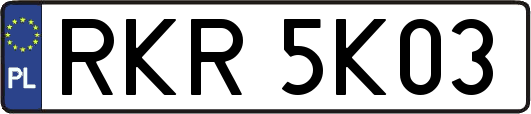 RKR5K03
