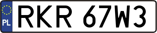RKR67W3