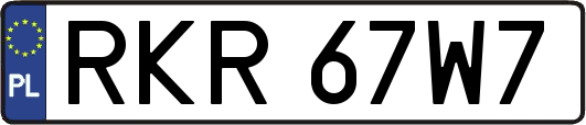 RKR67W7