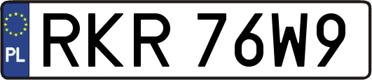 RKR76W9