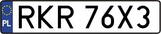 RKR76X3