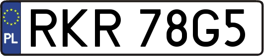 RKR78G5