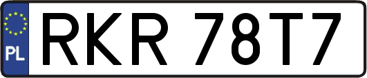 RKR78T7