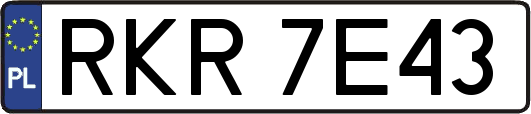 RKR7E43