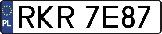 RKR7E87