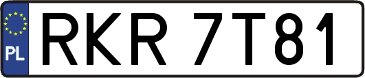 RKR7T81
