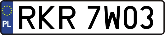 RKR7W03