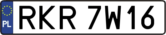 RKR7W16