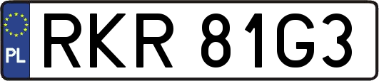 RKR81G3