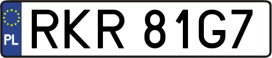 RKR81G7