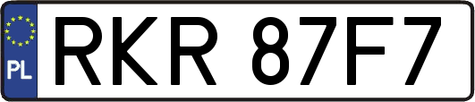 RKR87F7