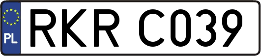 RKRC039