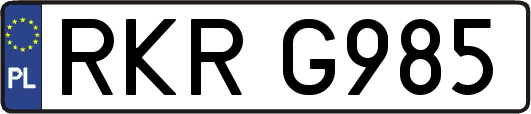 RKRG985