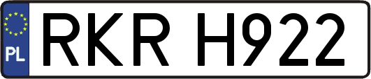 RKRH922