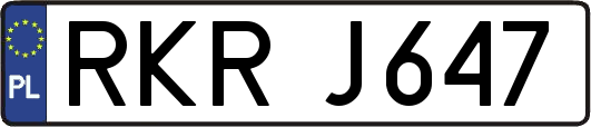 RKRJ647