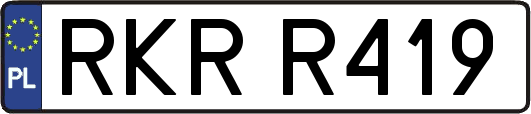 RKRR419