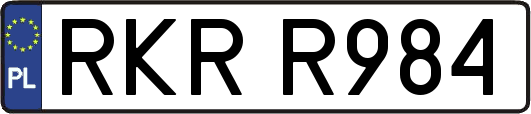 RKRR984