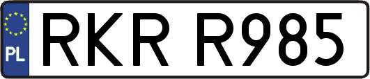 RKRR985