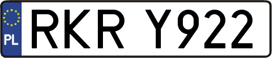 RKRY922