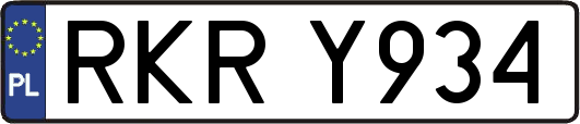 RKRY934