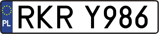 RKRY986