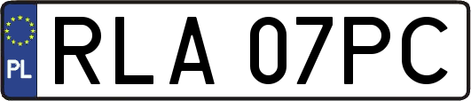RLA07PC