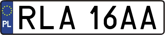 RLA16AA
