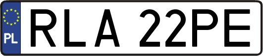 RLA22PE