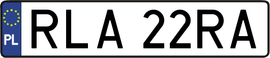 RLA22RA