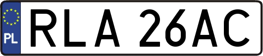 RLA26AC