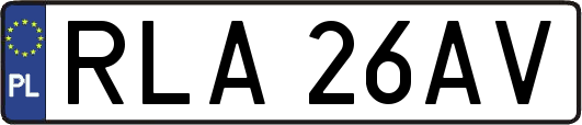 RLA26AV