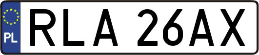 RLA26AX
