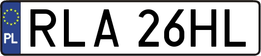 RLA26HL