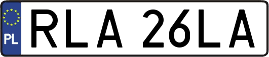 RLA26LA