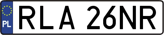 RLA26NR