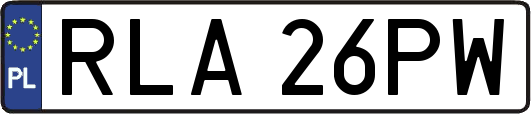RLA26PW