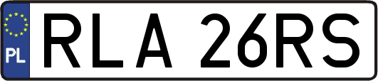 RLA26RS