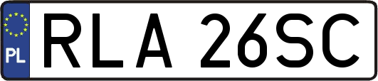 RLA26SC