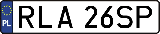 RLA26SP