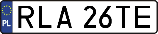 RLA26TE