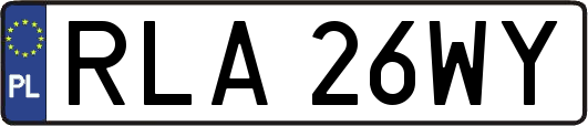 RLA26WY