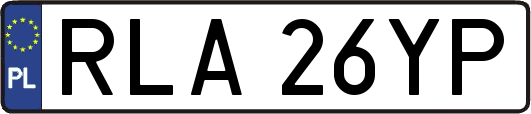 RLA26YP
