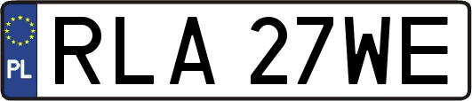 RLA27WE