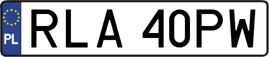 RLA40PW