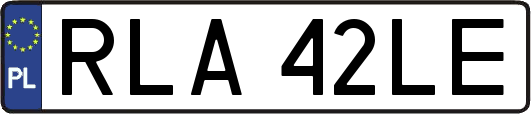 RLA42LE