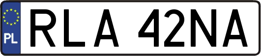 RLA42NA