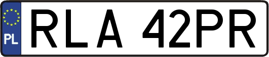 RLA42PR