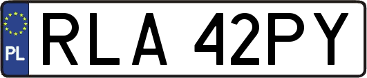 RLA42PY
