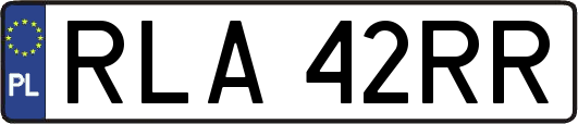 RLA42RR