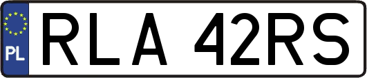 RLA42RS